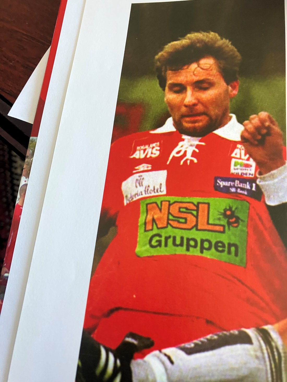 Geir Åge Brandeggen i FK Vidar sin glanstid