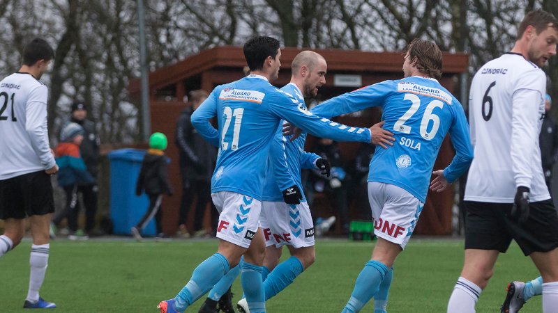 Roy Miljeteig scoret mot Arendal da lagene møttes i 1-1-kampen i vinter. Foto: Rune Eikeland.