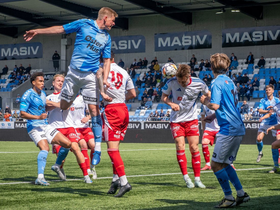 Jakob Tromsdal er klar til å gå i krigen mot FK Jerv lørdag. (Foto: Nanco Hoogstad)