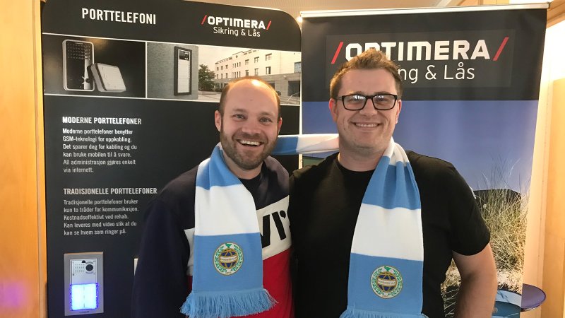 Optimera Sikring og Lås er nye samarbeidspartnere inn i 2018.