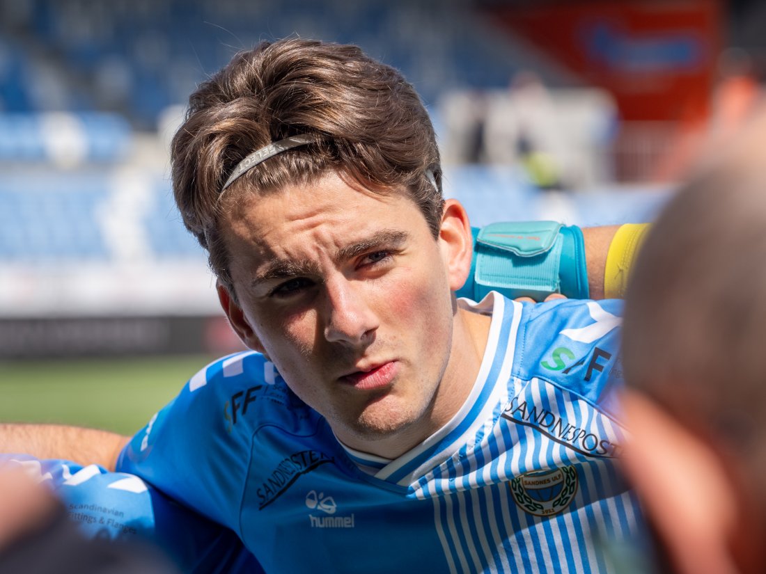 Lørdag blir det nye sjanser til tre poeng når Gullbrandur Øregaard og laget møter FK Jerv på bortebane. (Foto: Nanco Hoogstad)