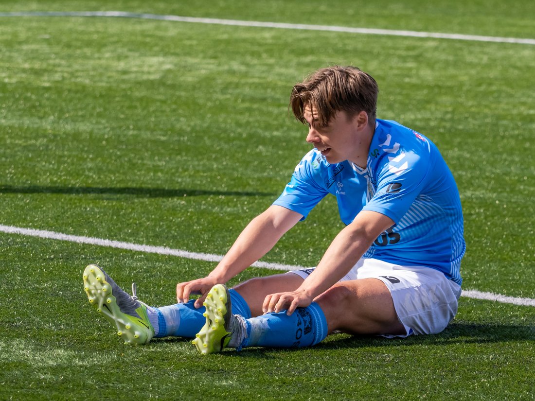 Ole Sebastian Sundgot klarte ikke å finne veien til nettmaskene denne gang. (Foto: Nanco Hoogstad)