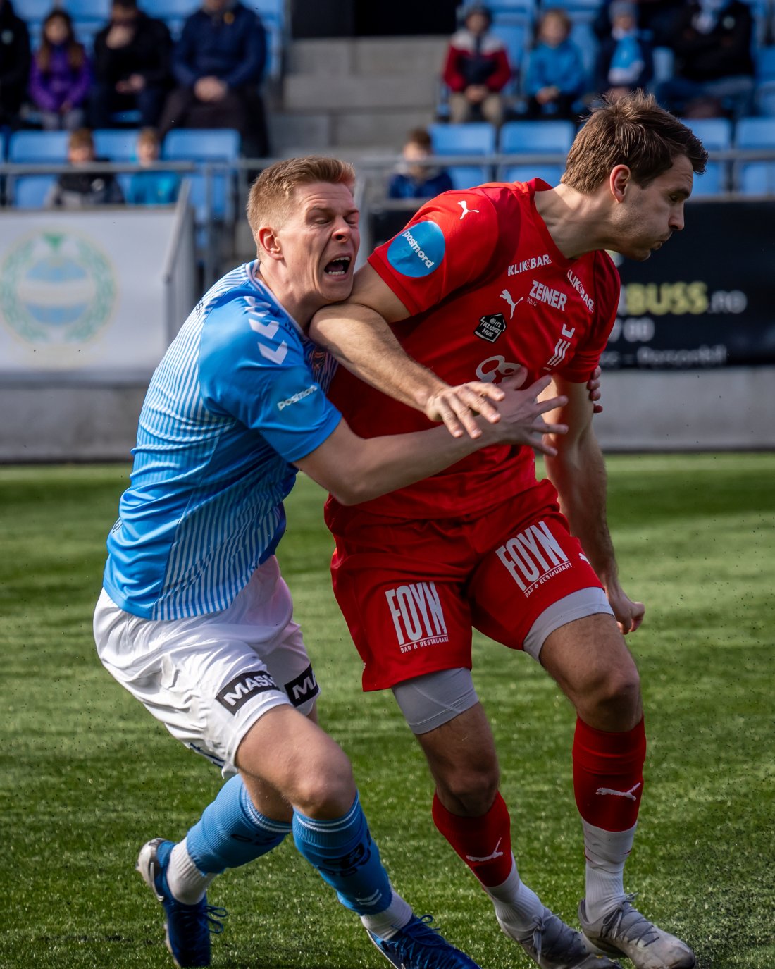 Tøffe tak når Tromsdal går i krigen! (Foto: Nanco Hoogstad)