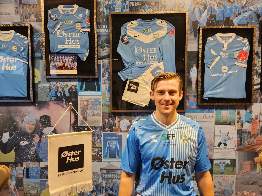 Yann-Erik de Lanlay klar for Sandnes Ulf! / Sandnes Ulf