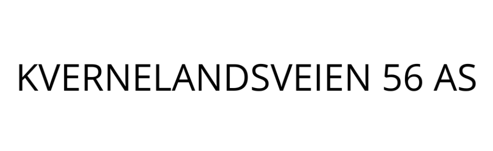 Kvernelandsveien 56 AS